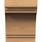 Ekena Millwork Pescadero Rough Sawn Rafter Tail, Western Red Cedar, 6"W x 8"H x 16"L RFT06X08X16PEC00RWR - alternate 2